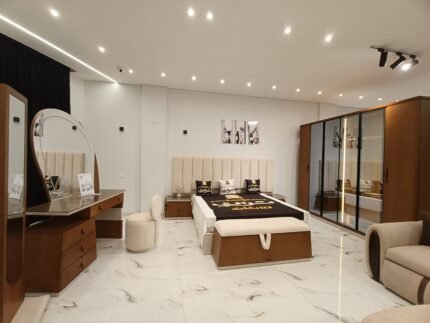 غرفة نوم مودرن بطابع تركي